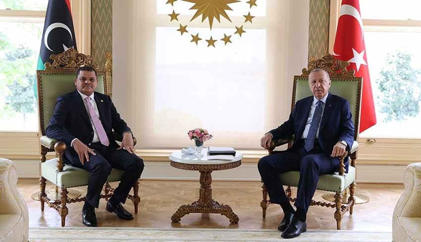 Cumhurbaşkanı Erdoğan Libya Başbakanı'nı kabul etti