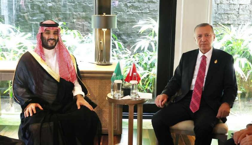 Cumhurbaşkanı Erdoğan, Prens Selman’la görüştü