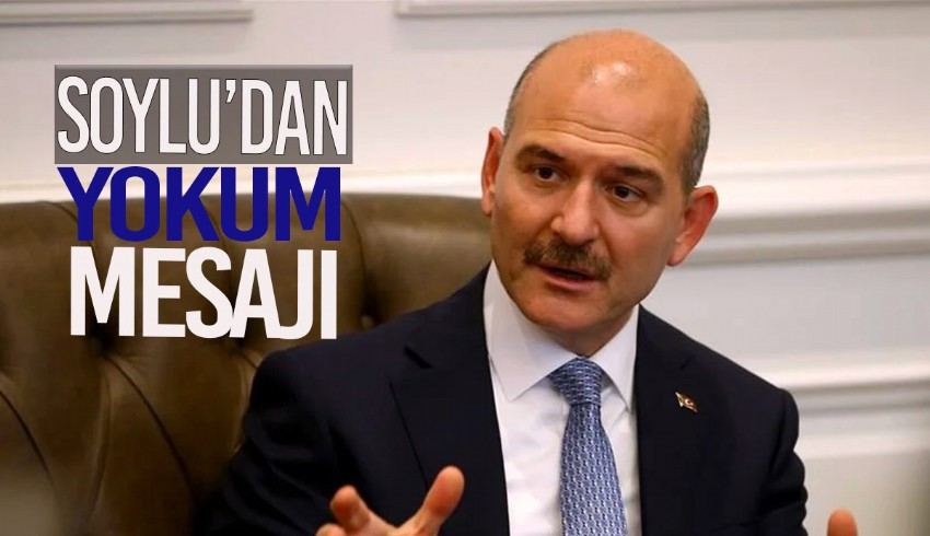 İçişleri Bakanı Süleyman Soylu, 'Yokum' dedi