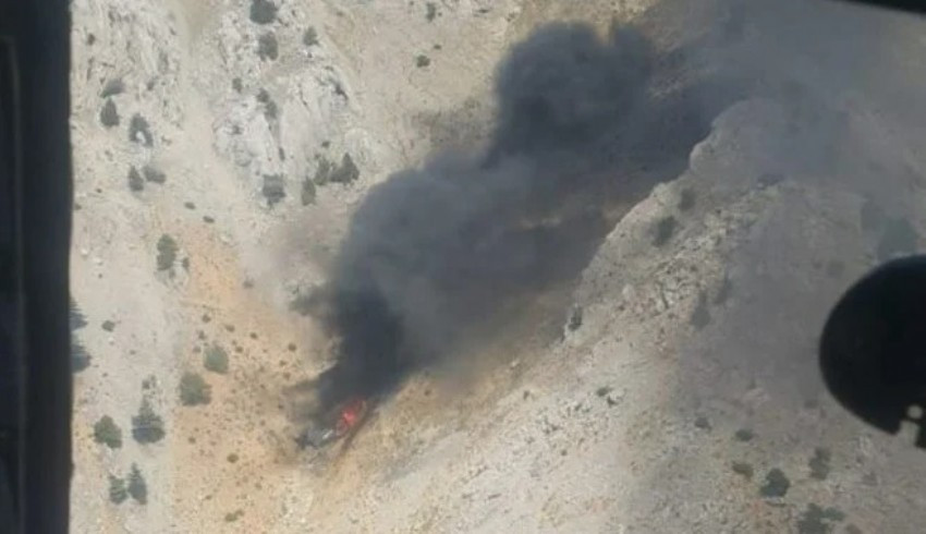 Kahramanmaraş'ta yangın söndürme uçağı düştü; 8 ölü